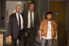 Ken Jeong, Brady Novak, and Jeremy Scott Johnson in Community (2009)