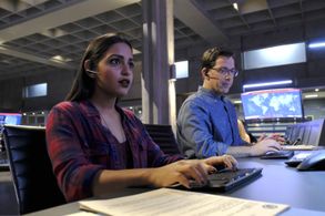 Dan Bucatinsky and Coral Peña in 24: Legacy (2016)