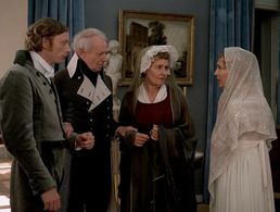Edith Clever, Peter Lühr, Otto Sander, and Edda Seippel in The Marquise of O (1976)