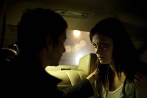 Simon Quarterman, Fernanda Andrade, and Isabella Rossi in The Devil Inside (2012)