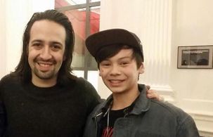 Lin Manuel Miranda and Sam Poon