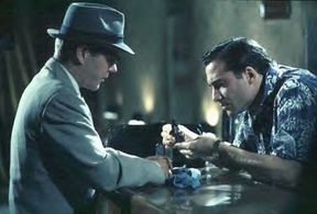 Alec Von Bargen and &nsbp;Kiefer Sutherland from the movie BEAT.