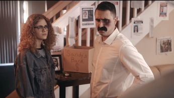 David James Ryan and Tiffany Skye Dodson in The Invasion (2017)