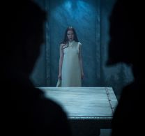 still from Ave Mater as Siri