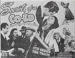 Marcia Mae Jones, Patricia Knox, Otto Kruger, Geraldine Spreckels, Tina Thayer, Rick Vallin, and Herb Vigran in Secrets 