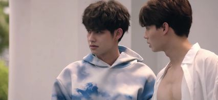 Vachirawit Chivaaree and Metawin Opas-Iamkajorn in F4 Thailand: Boys Over Flowers (2021)