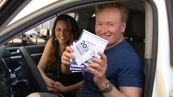 Conan O'Brien and Sona Movsesian in Conan (2010)