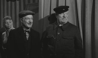 Pierre Fresnay and Jean Gabin in The Old Guard (1960)