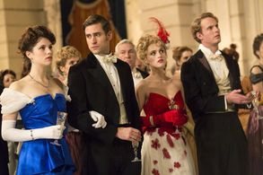 Jessica De Gouw, Katie McGrath, Oliver Jackson-Cohen, and Jack Fox in Dracula (2013)