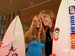 Sophie Luck and Khan Chittenden in Blue Water High (2005)