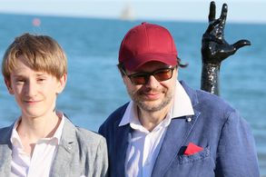 with Carlo Hintermann,Venice, International Critics' Week - 2020