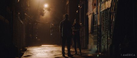 Rob Rownd and Bela Padilla in I America (2016)