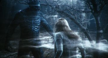 John Duff and Ellen Hollman in The Secrets of Emily Blair (2016)