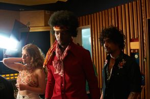 Set shot of Mallory Gracenin, Rotimi Paul and Tama Filianga in SHIP OF FOOLS (2014)