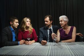 Poster for Cover with Max Rhyser, Olivia Mell and Tony Travostino