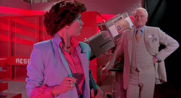 Charles Gray and Ruby Wax in Shock Treatment (1981)