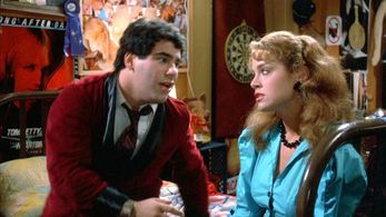 Betsy Russell and Michael Zorek in Private School (1983)