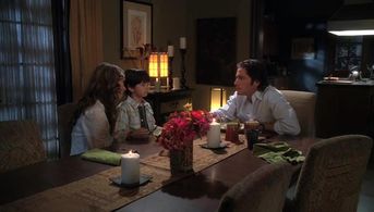 Jennifer Love Hewitt, David Conrad, and Connor Gibbs in Ghost Whisperer (2005)