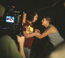 Behind the scenes shooting JED.