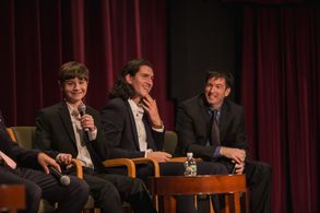 Trevor Brooks, Max Schuster and Mark Lyons at 