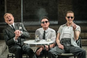 Derek Jacobi, Richard Madden and Jack Colgrave Hirst in Romeo and Juliet