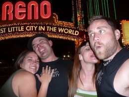 On set in Reno with LB, WB, and the Mener.