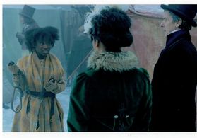 Peter Capaldi, Pearl Mackie, and Asiatu Koroma