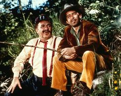 Hans Clarin and Paul Esser in Pippi Longstocking (1969)