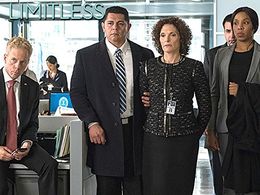 Mary Elizabeth Mastrantonio, Greg Germann, and Charlë Webb in Limitless (2015)