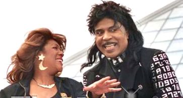 Little Richard and Mary Wilson
