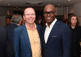 Cameron Bailey and Col Needham