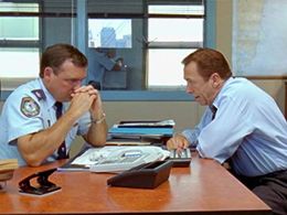 Steve Bisley and Peter Bensley in Water Rats (1996)