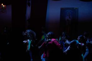 Jess Heistand, Kiersten Willis, Paris Nicole, and Frederick Tabiyus Nah IV in Tabiyus & Jet: Dance for Me (2021)