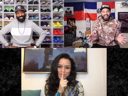 Sarah Cooper, The Kid Mero, and Desus Nice in Desus & Mero: Rookie Draft Day Pants (2020)