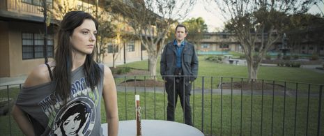 Christina Leidel and Shua Jackson in Molly (2019)