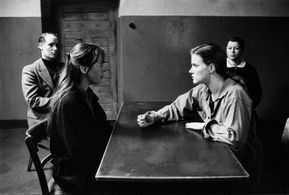 Jutta Lampe and Barbara Sukowa in Marianne & Juliane (1981)