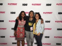 Virtic Emil Brown, Lagueria Davis and Valeria Lopez with the film LIGHT IN DARK PLACES