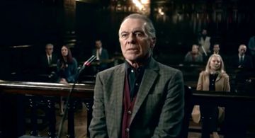 Cecilia Roth and Miguel Ángel Solá in The Crimes That Bind (2020)