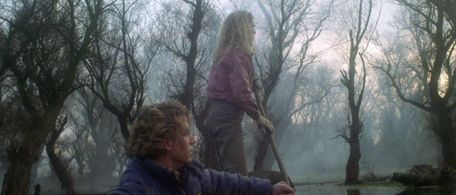 Renee Rancourt and Ron Williams in Beyond the Door III (1989)