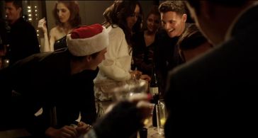 Still of Justin Arnold and Ansel Elgort in Billionaire Boys Club