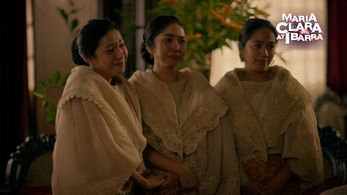 Jeniffer Maravilla, Ira Ruzz, and Karenina Haniel in Maria Clara and Ibarra (2022)