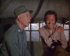 Harry Morgan and Johnny Yune in M*A*S*H (1972)