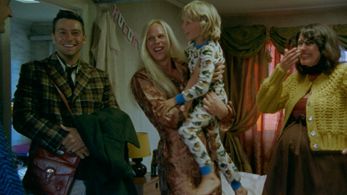 Still of Rick Paul van Mulligen, Louis Talpe, Teun Stokkel and Susan Visser in Het Gordijnpaleis van Ollie Hartmoed (201