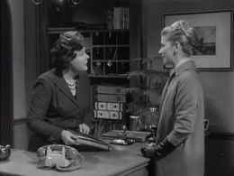 Louise Collins and Barbara Ogilvie in The Saint (1962)