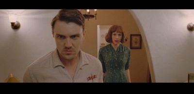 Luke Baybak and Beth Riesgraf LET'S BE CIVIL, KENNETH!