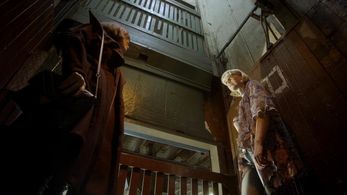 Lorin Doctor and Kelly Curran in Don't Let Her In (2021)