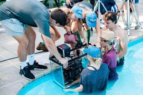 On Set of The Deep End (Emma Grace Wright)