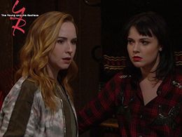 Camryn Grimes and Cait Fairbanks in The Young and the Restless (1973)