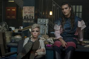 Marama Corlett and Joni Ayton-Kent in The Watch (2020)