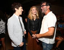 Wallis Currie-Wood and Alex Sharp attend Billy Reid Fashion Show: NYMFW 2015